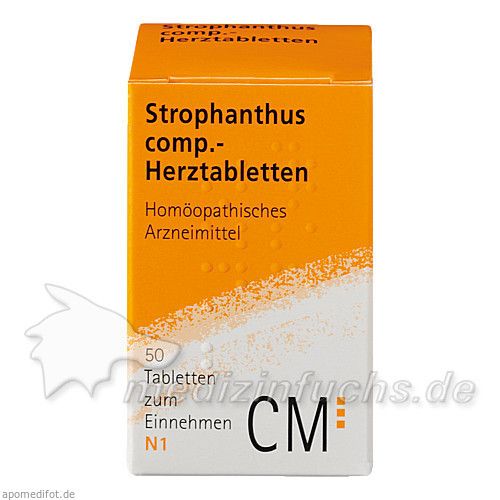 Strophanthus comp.-Herztabletten, 50 ST