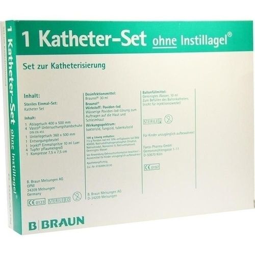 KATHETER SET O INSTILLAGEL, 1 P