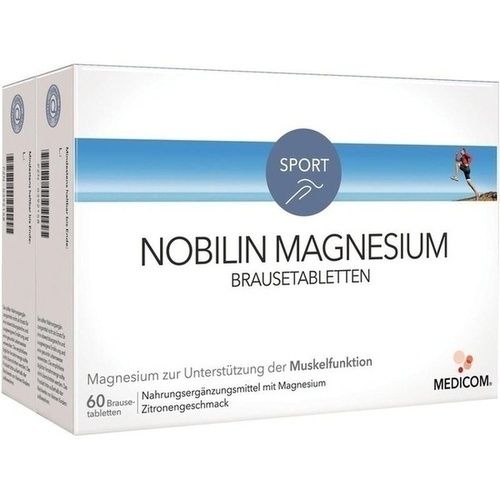 Nobilin Magnesium Brausetabletten, 2X60 ST