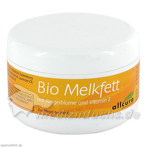 Melkfett Bio mit Ringelblume und Vitamin E, 150 ML