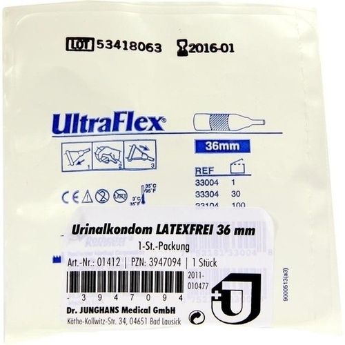 Urinalkondom latexfrei 36mm selbsthaftend, 1 ST