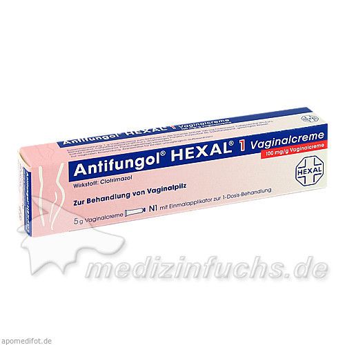 Antifungol HEXAL 1 Vag.creme 1, 5 G