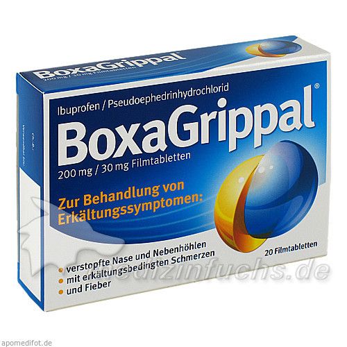 BOXAGRIPPAL 200 mg/30 mg Filmtabletten, 20 ST