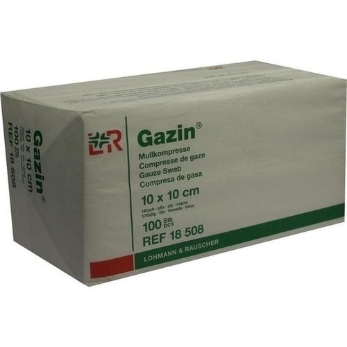 GAZIN Kompresse 10x10cm 12fach OP, 100 ST