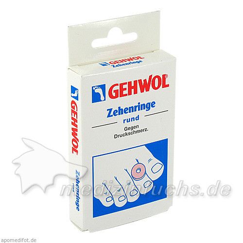 GEHWOL ZEHENRINGE RUND, 9 ST