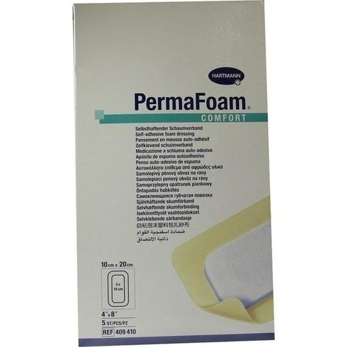 Perma Foam Comfort Schaumverband 10x20cm, 5 ST