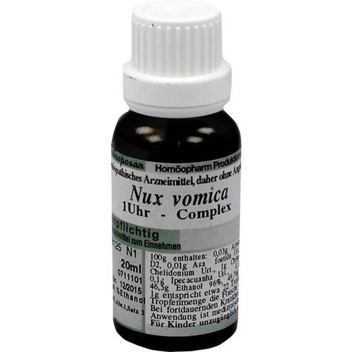 NUX VOMICA 1 UHR OLIGOSANCOMPLEX, 20 ML