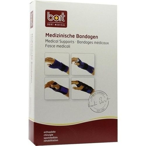 Bort Daumen-Hand-Bandage blau large, 1 ST