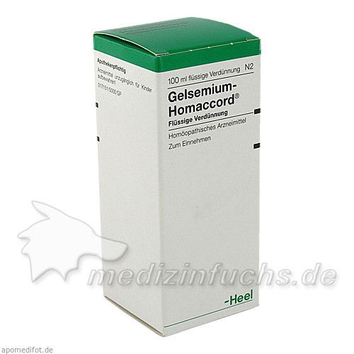 GELSEMIUM HOMACCORD, 100 ML