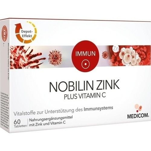 Nobilin Zink Plus Vitamin C, 60 ST