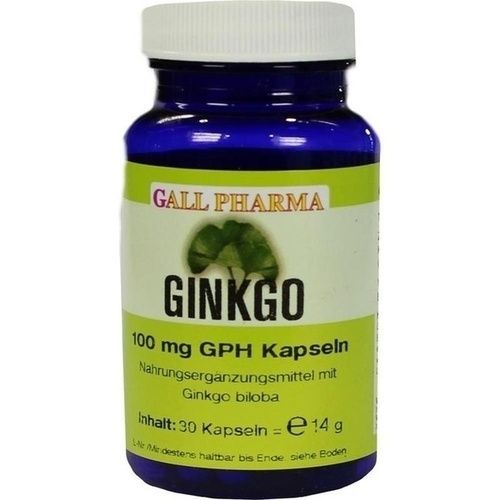 Ginkgo 100mg GPH, 30 ST