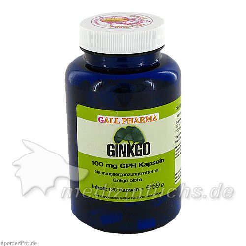 Ginkgo 100mg GPH, 120 ST