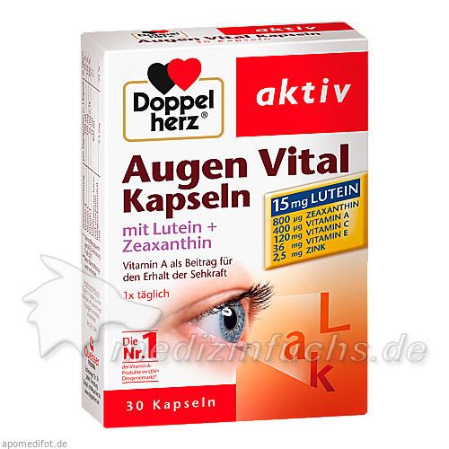 Doppelherz Augen Vital Kapseln, 30 ST