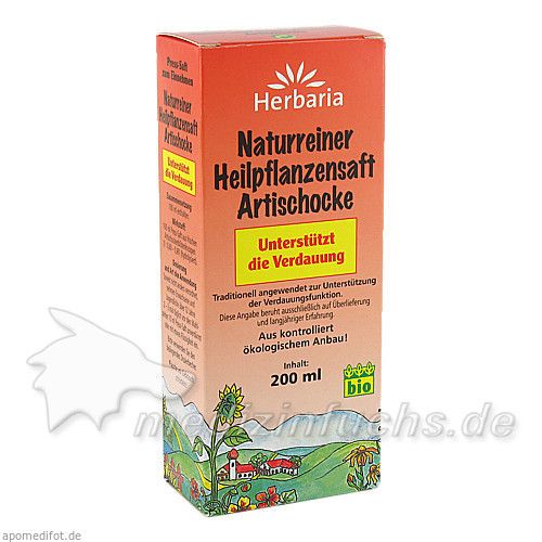 ARTISCHOCKE HEILPFLANZEN Saft, 200 ML