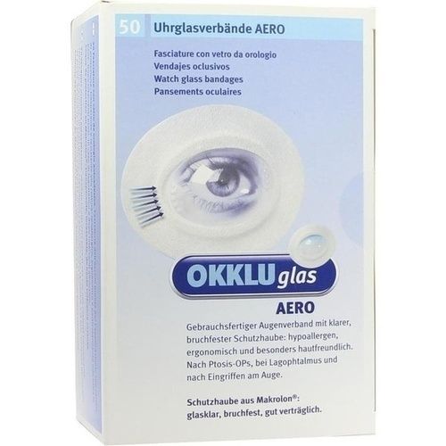 OKKLUGlas-AERO Uhrglasverband, 50 ST