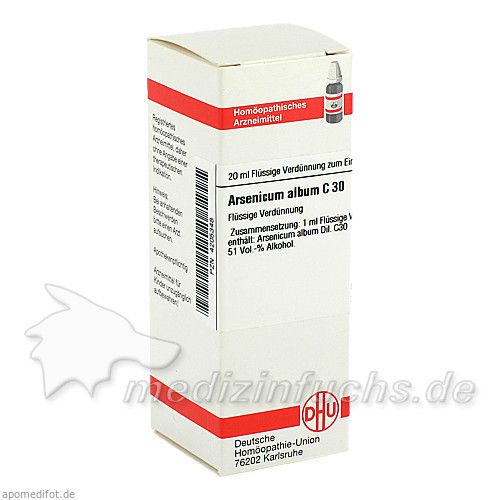 ARSENICUM ALB C30, 20 ML