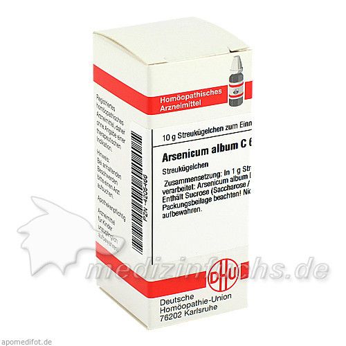 ARSENICUM ALB C 6, 10 G