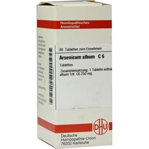 ARSENICUM ALB C 6, 80 ST