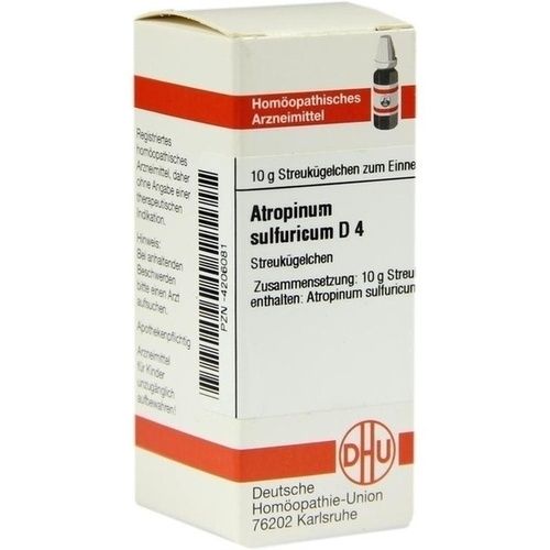 ATROPINUM SULF D 4, 10 G