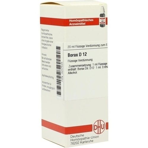 BORAX D12, 20 ML