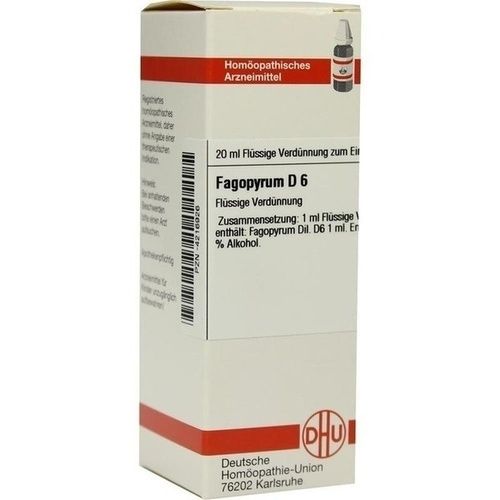 FAGOPYRUM D 6, 20 ML