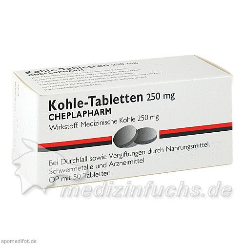 KOHLE TABLETTEN, 50 ST