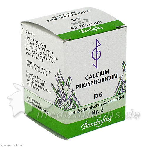 Biochemie 2 Calcium phosphoricum D 6, 80 ST