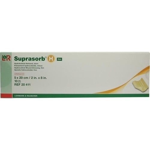 Suprasorb H Hydrokolloidverband dünn 5x20cm, 10 ST