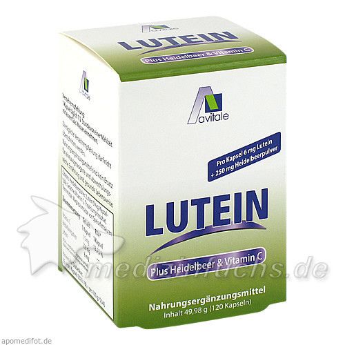 Lutein Kaps 6mg+Heidelbeer, 120 ST