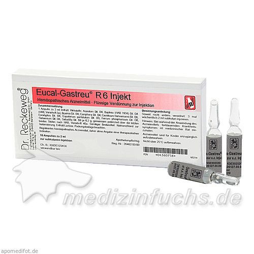 EUCAL GASTREU R6 INJEKT, 10X2 ML