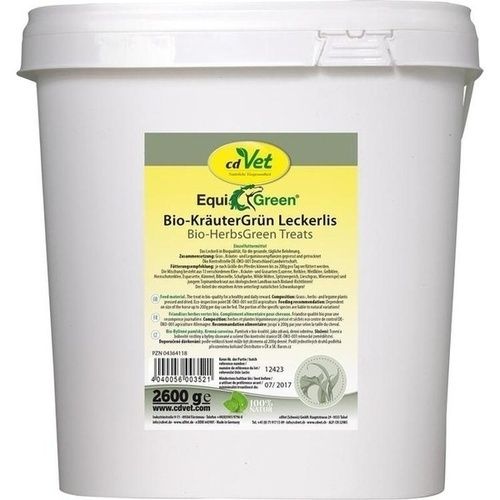 Bio-KräuterGrün Leckerlis vet., 2600 G