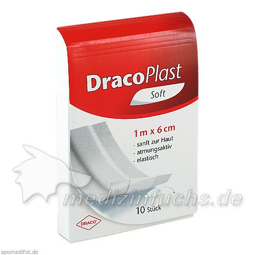 Draco Plast Soft Pflaster 1mx6cm, 1 ST