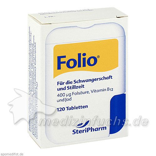 FOLIO+B12 Tabletten, 120 ST