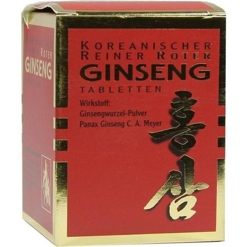 Roter Ginseng Tabletten a 300mg Ginseng Pulver, 200 ST