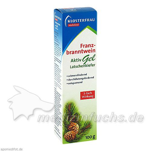 Klosterfrau Franzbranntwein Latschenkiefer Gel, 100 G