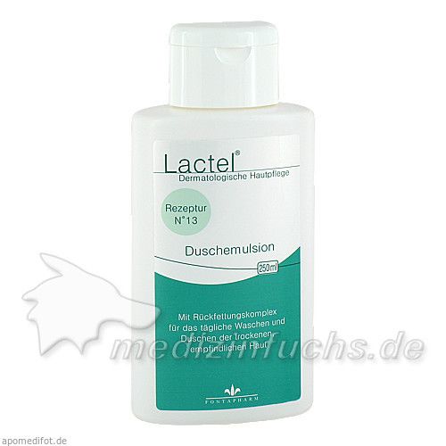 Lactel Nr.13 Duschemulsion m. Rückfettung, 250 ML