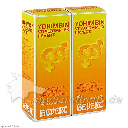 YOHIMBIN Vitalcomplex Hevert Tropfen, 200 ML