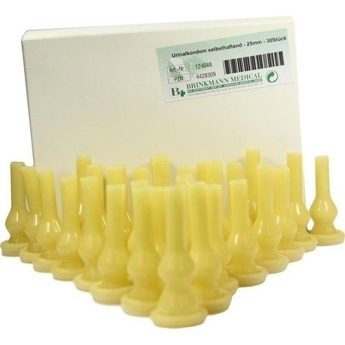 URINALKONDOM 25 mm small selbsthaftend Latex, 30 ST