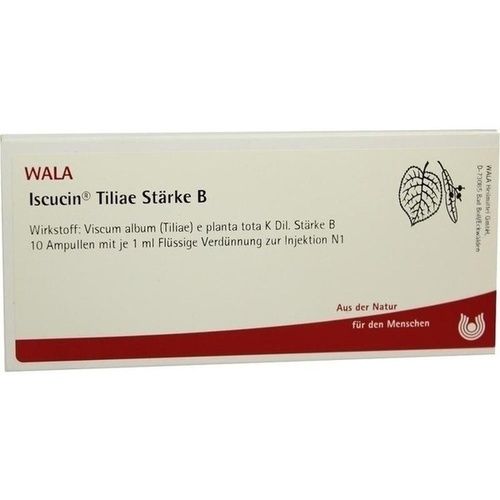 ISCUCIN TILIAE STAERKE B, 10X1 ML