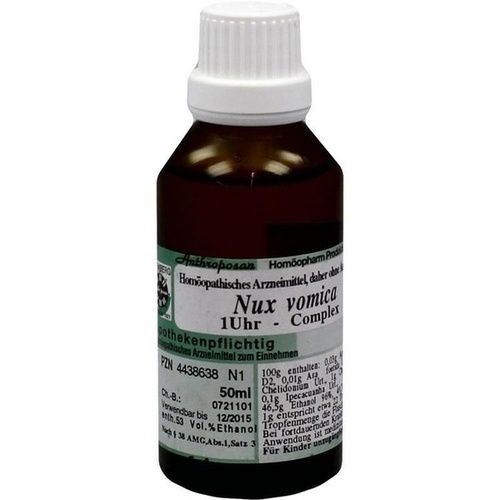 NUX VOMICA 1 UHR OLIGOSANCOMPLEX, 50 ML