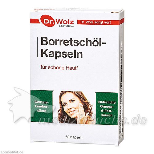 Borretschöl Kapseln Dr.Wolz, 60 ST