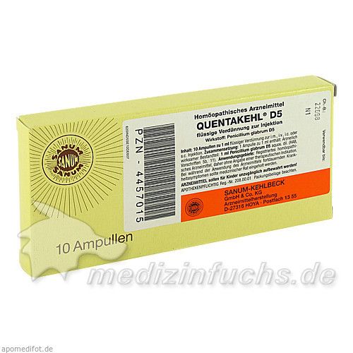 QUENTAKEHL D 5, 10X1 ML