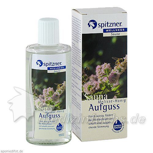 Spitzner Saunaaufguss Melisse-Honig Wellness, 190 ML