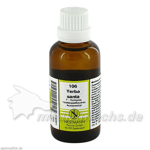 YERBA SANTA F Komplex Nr.106 Dilution, 50 ML