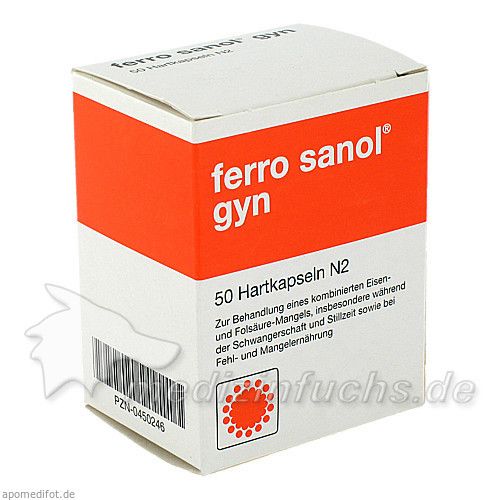 Ferro Sanol gyn, 50 ST