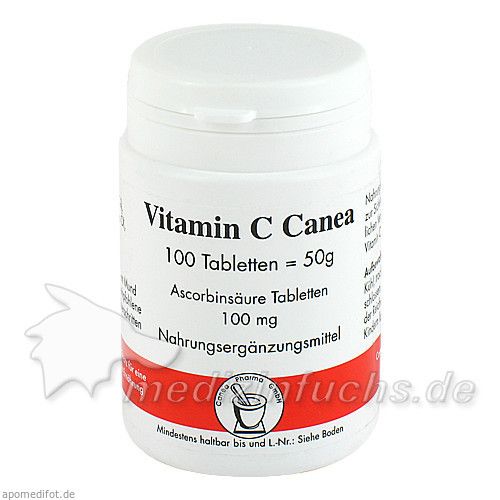 ASCORBINSAEURE 100MG CANEA, 100 ST