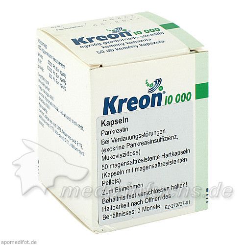 Kreon 10000 Kapseln, 50 ST