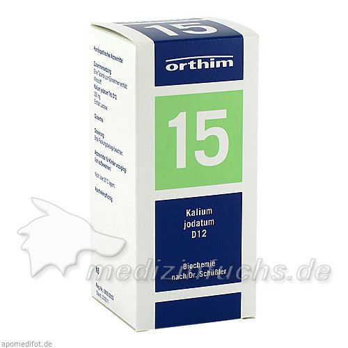 Biochemie Orthim NR15 Kalium jodatum D12, 400 ST