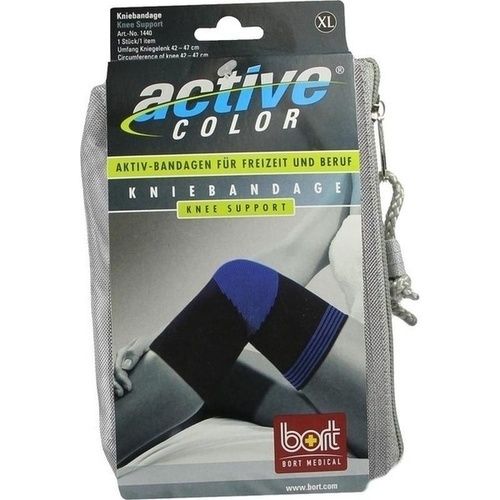 BORT ActiveColor Knie schwarz XL, 1 ST