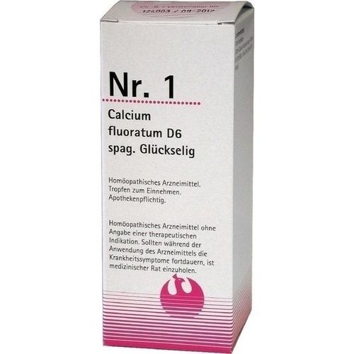 Nr. 1 Calcium fluoratum D6 spag. Glückselig, 100 ML